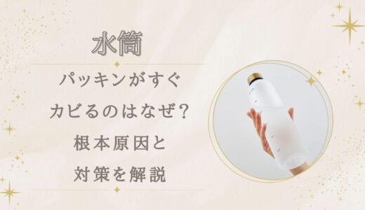 水筒ゴムパッキンがすぐカビるのはなぜ？根本原因と対策を解説