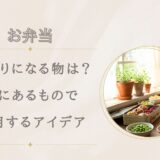 お弁当箱の代わりになるものは?家にあるもので代用するアイデアまとめ